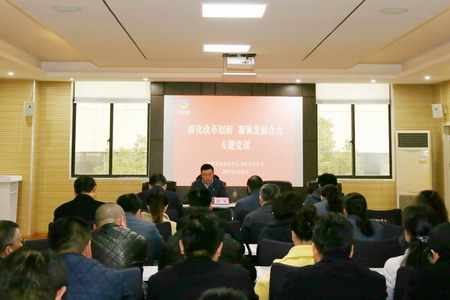 ug环球集团党委深入开展“深化改革创新 凝聚发展合力”形势任务教育活动