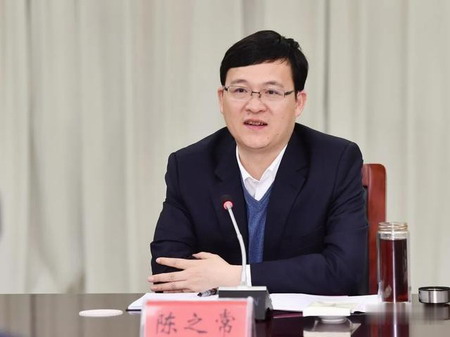 盐集团党委书记、董事长章朝阳与淮安市市长陈之常深入洽谈推进盐穴储油气库项目建设，共商“十四五”发展