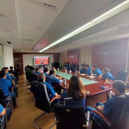 ug环球集团集中收听收看庆祝中国共产党成立100周年大会盛况