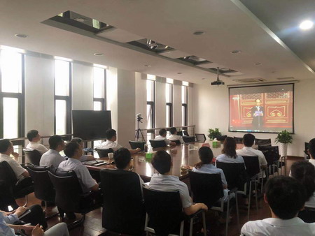 ug环球集团集中收听收看庆祝中国共产党成立100周年大会盛况