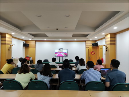 ug环球集团集中收听收看庆祝中国共产党成立100周年大会盛况