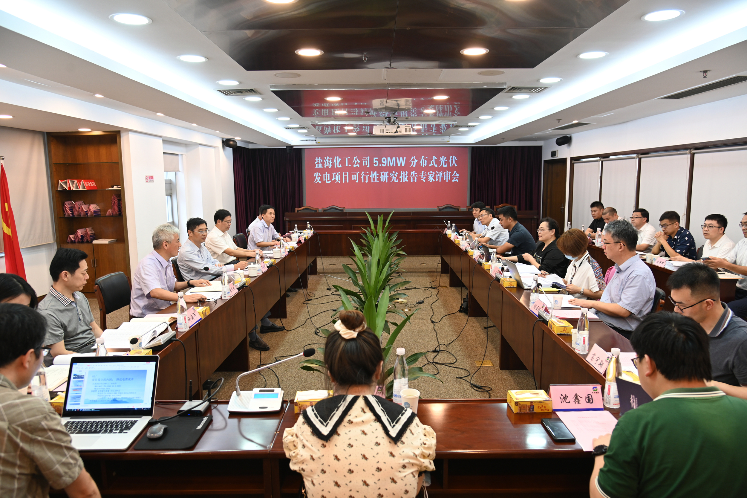 盐海化工公司光伏项目科研报告顺利通过专家论证评审