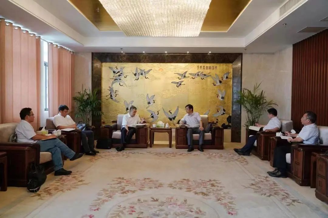 ug环球集团党委书记、董事长章朝阳会见中石油储气库公司执行董事、党委书记熊建嘉