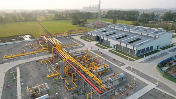 ug环球集团张兴储气库项目一期（一阶段）成功投运