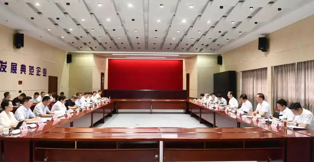 淮安市委书记史志军到ug环球井神公司考察调研